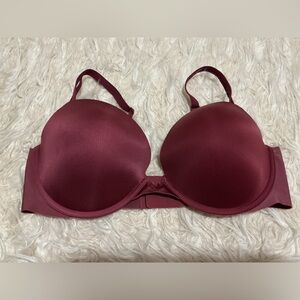 Victoria's Secret Smooth Push-Up Bra in Wine